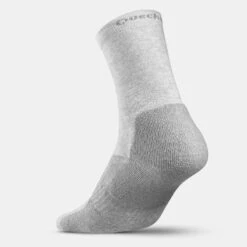 Quechua 2 Paires De Chaussettes De Randonnée Tiges Hautes Enfant Crossocks Noir Gris -Quechua 2 paires de chaussettes de randonnee tiges hautes enfant crossocks noir gris 2