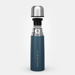 Quechua Bouteille Isotherme Inox 0,7L Avec Gobelet Pour La Randonnée - Bleu -Quechua bouteille isotherme inox 07l avec gobelet pour la randonnee bleu 7