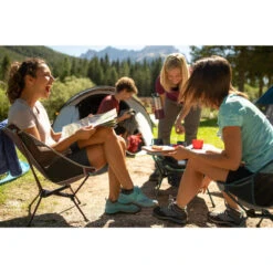 Quechua CHAISE BASSE PLIANTE DE CAMPING MH500 GRIS -Quechua chaise basse pliante de camping mh500 gris 6