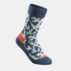 Quechua Chaussettes Chaudes De Randonnée - SH100 MID - Enfant X2 Paires -Quechua chaussettes chaudes de randonnee sh100 mid enfant x2 paires 3