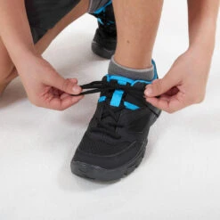 Quechua Chaussures De Randonnée Enfant Avec Lacets - NH100 Noire - 35 AU 38 -Quechua chaussures de randonnee enfant avec lacets nh100 noire 35 au 38 4