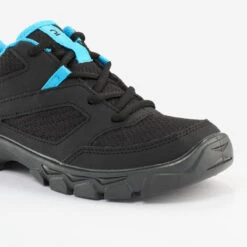 Quechua Chaussures De Randonnée Enfant Avec Lacets - NH100 Noire - 35 AU 38 -Quechua chaussures de randonnee enfant avec lacets nh100 noire 35 au 38 7
