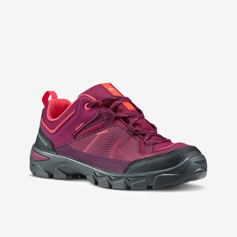 Quechua Chaussures De Randonnée Enfant Basses Avec Lacet MH120 LOW Violettes 35 AU 38 1 Quechua Chaussures De Randonnée Enfant Basses Avec Lacet MH120 LOW Violettes 35 AU 38