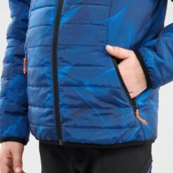 Quechua DOUDOUNE DE RANDONNEE - MH 500 BLEU - ENFANT 7-15 Ans -Quechua doudoune de randonnee mh 500 bleu enfant 7 15 ans 4