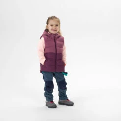 Quechua Doudoune Sans Manches De Randonnée Violette - Enfant 2-6 Ans -Quechua doudoune sans manches de randonnee violette enfant 2 6 ans 2