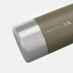 Quechua Gourde Inox 1,5L Avec Bouchon à Vis Pour La Randonnée - Kaki 12 Quechua Gourde Inox 1,5L Avec Bouchon à Vis Pour La Randonnée - Kaki -Quechua gourde inox 15l avec bouchon a vis pour la randonnee kaki 2