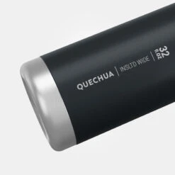 Quechua Gourde MH100 Isotherme (inox Double Paroi à Vide D'air) 0,95L Large Ouverture -Quechua gourde mh100 isotherme inox double paroi a vide dair 095l large ouverture 2