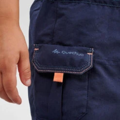 Quechua Jupe Short De Randonnée - MH100 KID Bleu Marine - Enfant 2-6 ANS -Quechua jupe short de randonnee mh100 kid bleu marine enfant 2 6 ans 3