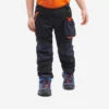 Quechua Pantalon Softshell De Randonnée - MH550 Noir - Enfant 2-6 Ans