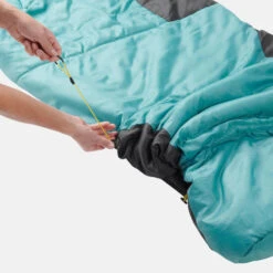 Quechua SAC DE COUCHAGE ENFANT 2 EN 1 - SLEEPIN BED JUNIOR 10°C BLEU -Quechua sac de couchage enfant 2 en 1 sleepin bed junior 10c bleu 8
