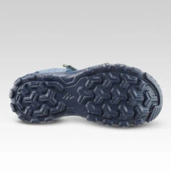 Quechua Sandales De Randonnée Enfant MH100 TW Bleues Et Jaunes - 32 AU 37 -Quechua sandales de randonnee enfant mh100 tw bleues et jaunes 32 au 37 4