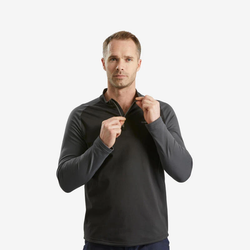 Quechua T-Shirt Chaud Manches Longues De Randonnée - SH100 - Homme 1 Quechua T-Shirt Chaud Manches Longues De Randonnée - SH100 - Homme