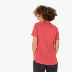 Quechua T-shirt De Randonnée Manches Courtes - MH500 - Femme -Quechua t shirt de randonnee manches courtes mh500 femme 3