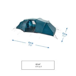Quechua Tente à Arceaux De Camping - Arpenaz 8.4 - 8 Personnes - 4 Chambres 12 Quechua Tente à Arceaux De Camping - Arpenaz 8.4 - 8 Personnes - 4 Chambres -Quechua tente a arceaux de camping arpenaz 84 8 personnes 4 chambres 2