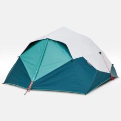Quechua Tente De Camping - 2 Seconds EASY - 3 Places - Fresh & Black -Quechua tente de camping 2 seconds easy 3 places fresh and black 4