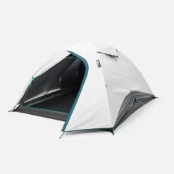 Quechua Tente De Camping - MH100 - 3 Places - Fresh & Black -Quechua tente de camping mh100 3 places fresh and black 5