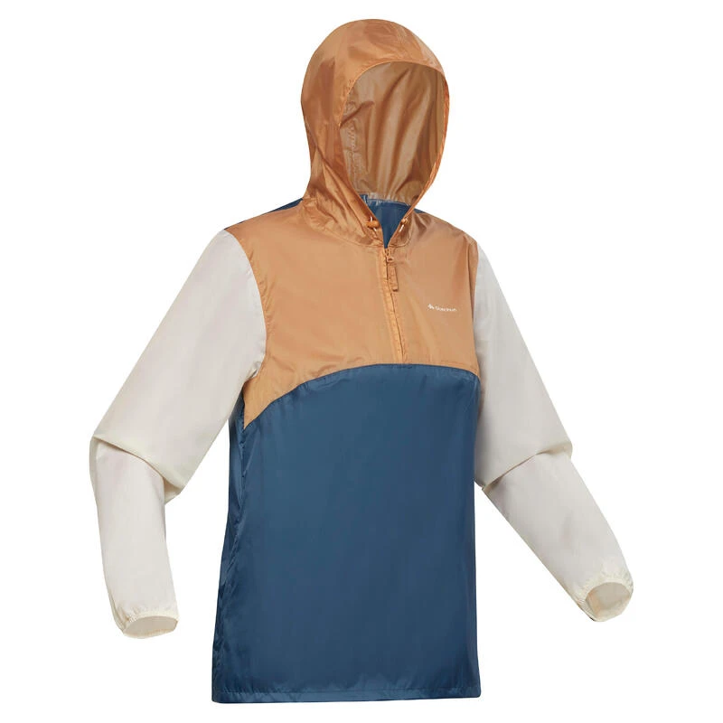 Quechua Veste Coupe Vente Et Déperlante De Randonnée - Raincut 1/2 Zip - Femme 2 Quechua Veste Coupe Vente Et Déperlante De Randonnée - Raincut 1/2 Zip - Femme – Image 2