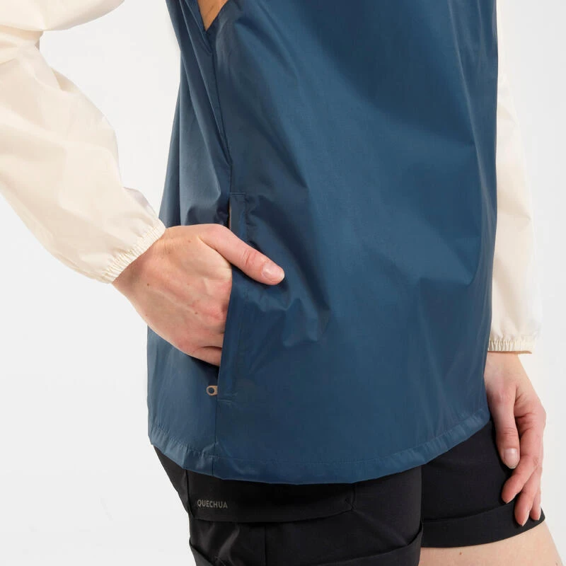 Quechua Veste Coupe Vente Et Déperlante De Randonnée - Raincut 1/2 Zip - Femme 7 Quechua Veste Coupe Vente Et Déperlante De Randonnée - Raincut 1/2 Zip - Femme – Image 7