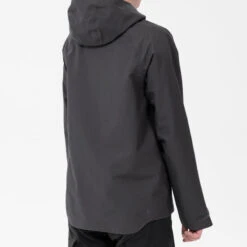 Quechua Veste Imperméable De Randonnée - MH550 Noire - Enfant -Quechua veste impermeable de randonnee mh550 noire enfant 2