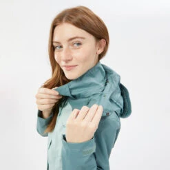 Quechua Veste Imperméable De Randonnée Montagne - MH100 - Femme -Quechua veste impermeable de randonnee montagne mh100 femme 6