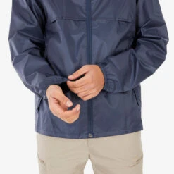 Quechua VESTE RAINCUT FULLZIP BLEU H 7 Quechua VESTE RAINCUT FULLZIP BLEU H -Quechua veste raincut fullzip bleu h 3