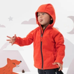 Quechua Veste Softshell De Randonnée - MH550 Orange Vif - Enfant 2 - 6 Ans -Quechua veste softshell de randonnee mh550 orange vif enfant 2 6 ans 2